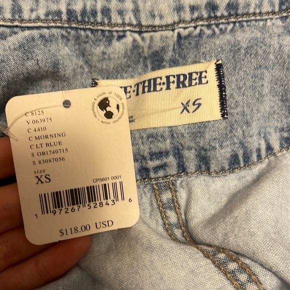 SOLD NWT We The Free Renegade Coverall Free People Jumpsuit - Picture 4 of 7